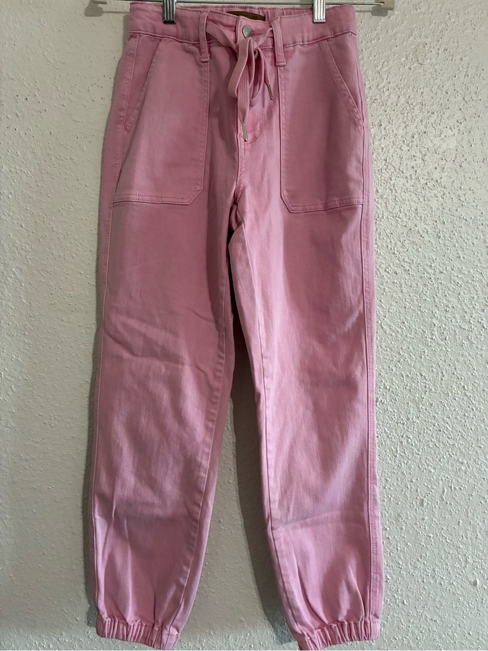 Judy Blue pink jogger denim